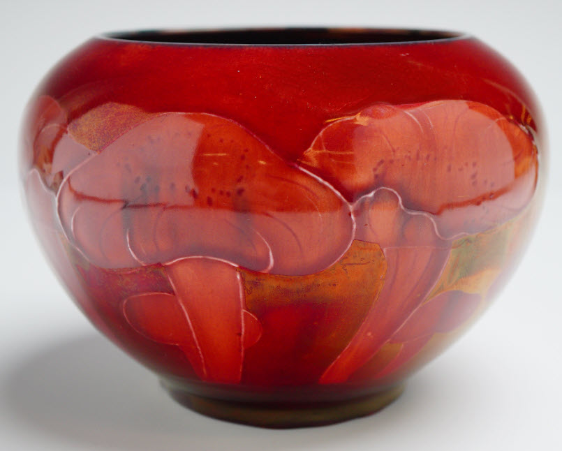 moorcroft toadstool vase